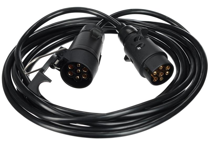 Prodlužovací 7pin kabel - závěsná zásuvka+zástrčka TRAILER CABLE 7, 12V, 5m SIXTOL Prodlužovací 7pin kabel - závěsná zásuvka+zástrčka TRAILER CABLE 7, 12V, 5m SIXTOL