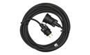 Prodlužovací kabel 10m 3x1,5mm černý gumový IP65