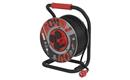 Prodlužovací kabel EMOS P08440 PROFI na bubnu 40 m / 4 zás. / černý / guma-neopren / 230V / 2,5 mm2