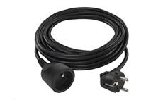 Prodlužovací kabel EMOS PC0115R / 5 m / 1 zásuvka / černý / PVC / 1,5 mm2