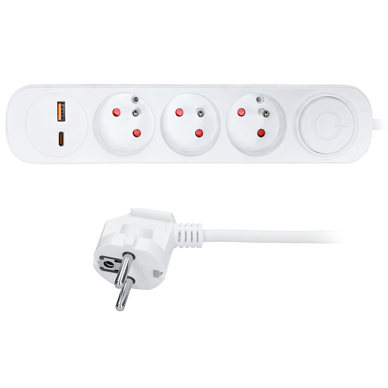 Prodlužovací kabel Solight PP111PD20 Prodlužovací kabel Solight PP111PD20