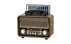 Rádio KRUGER &amp; MATZ KM0832 analogové přenosné solární