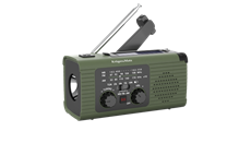 Rádio KRUGER & MATZ KM0836 SOS FM/ AM, Bluetooth, powerbanka 5000mAh, svítilna, solar, dynamo