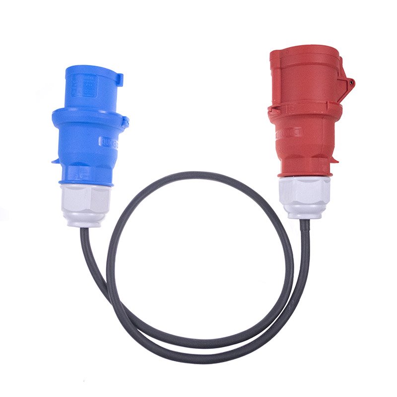Redukce SECTRON CEE 5pin 32A - CEE 3pin 32A 230V 1m Redukce SECTRON CEE 5pin 32A - CEE 3pin 32A 230V 1m