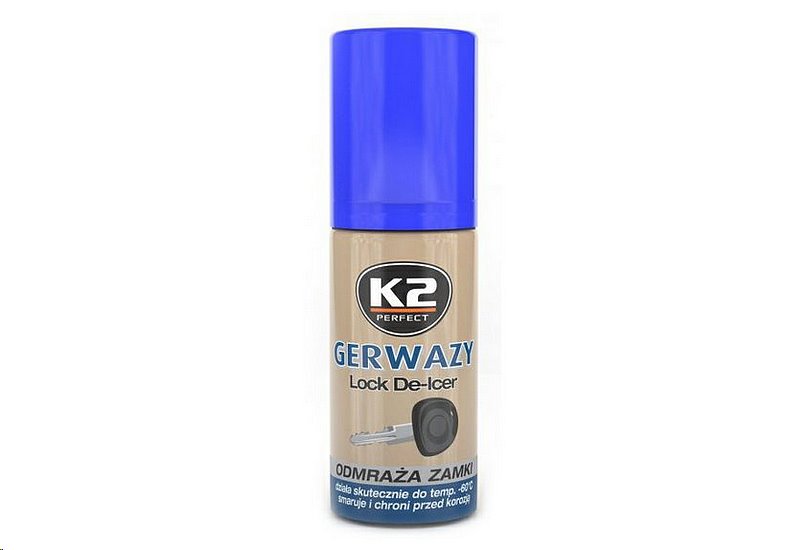 Rozmrazovač zámků K2 GERWAZY 50 ml Rozmrazovač zámků K2 GERWAZY 50 ml
