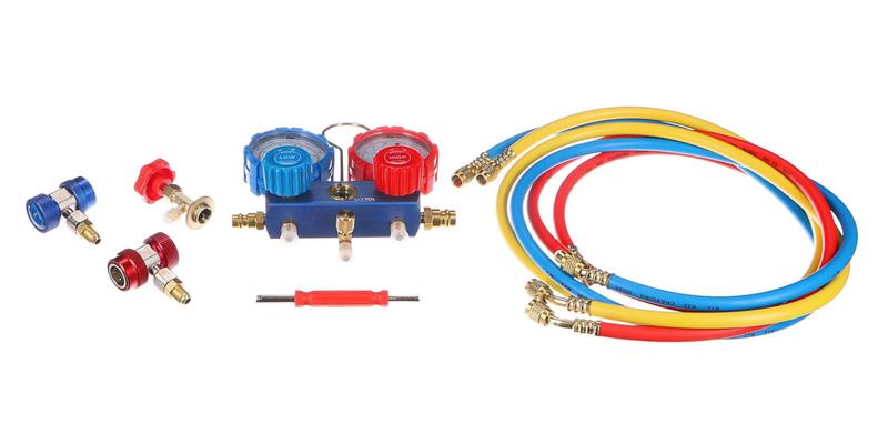 Sada na měření tlaku a těsnosti autoklimatizace MECHANIC AC TESTER 1 SIXTOL Sada na měření tlaku a těsnosti autoklimatizace MECHANIC AC TESTER 1 SIXTOL