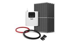 Sada pro solární ohřev vody GETI GWH03W 2200Wp 5x PV TRINA