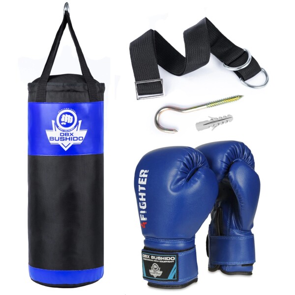 Sada pro trénink boxu DBX BUSHIDO DBX Kids60.2 modrá Sada pro trénink boxu DBX BUSHIDO DBX Kids60.2 modrá