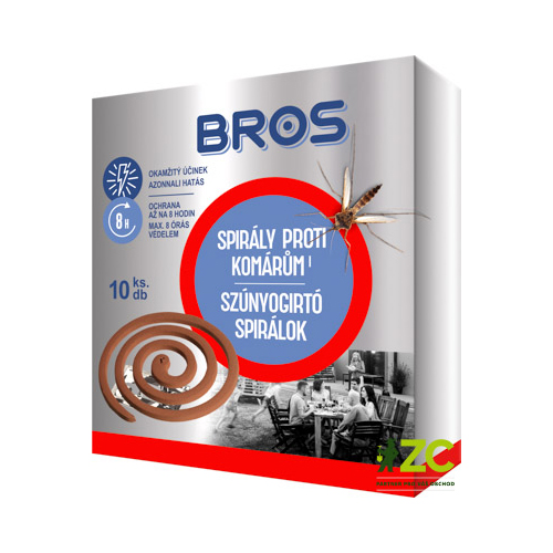 Spirály proti létajícímu hmyzu BROS 10ks Spirály proti létajícímu hmyzu BROS 10ks
