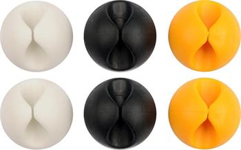 Spony na kabely TPR,6mm max.,6ks Spony na kabely TPR,6mm max.,6ks