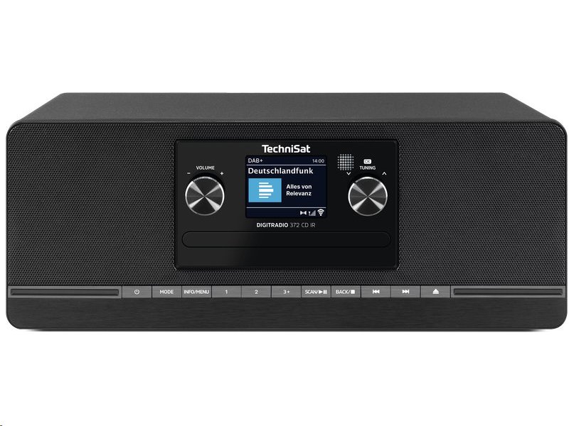 TechniSat DIGITRADIO 372 CD IR černé TechniSat DIGITRADIO 372 CD IR černé