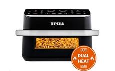 TESLA AirCook DualHeat QD575 XXL - multifunkční duální digitální horkovzdušná fritéza