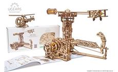 Ugears 3D dřevěné mechanické puzzle Létající stroje 