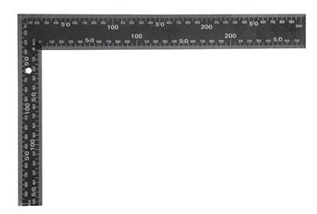 Úhelník truhlářský 300 x 200 mm černý Úhelník truhlářský 300 x 200 mm černý
