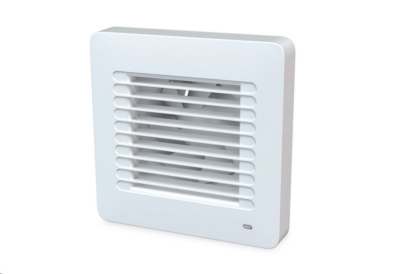 Ventilátor VENTS 100 ALTA s automatickou žaluzií, velmi tichý chod, úsporný motor Ventilátor VENTS 100 ALTA s automatickou žaluzií, velmi tichý chod, úsporný motor