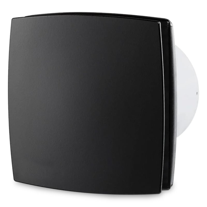 Ventilátor VENTS 100 LDL BLACK MAT Ventilátor VENTS 100 LDL BLACK MAT