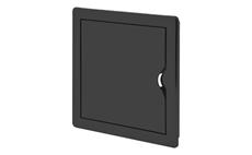 VIRONE 150x150 plastová revizní dvířka - černá