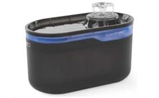Vodní fontána EMOS H6101 Pet Care, 2,6 l, šedá