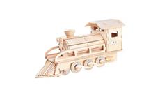 Woodcraft Dřevěné 3D puzzle lokomotiva 