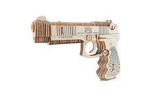 Woodcraft Dřevěné 3D puzzle Pistole M92F 