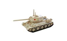 Woodcraft Dřevěné 3D puzzle tank T-34 P 