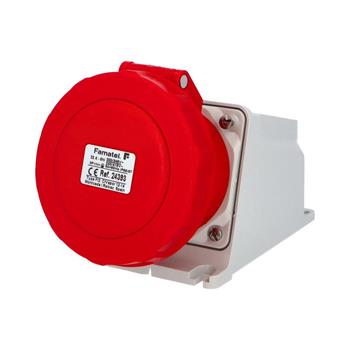 Zásuvka nástěnná Famatel 24393 IP67/400V/32A/5P 6h - SpeedPRO Zásuvka nástěnná Famatel 24393 IP67/400V/32A/5P 6h - SpeedPRO