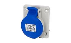 Zásuvka vestavná 23M230 IP44-54/230V/16A/3P 6h, šikmá 10°, mikrospínač NC/ NO - SpeedPRO
