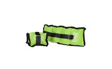 Zátěže na zápěstí a kotníky ONE FITNESS WW01 2 x 0,7 kg zelené