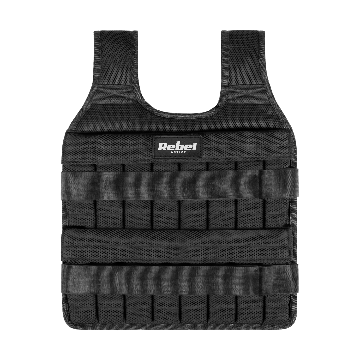 Zátěžová vesta REBEL ACTIVE RBA-2626-20 20kg nastavitelná Zátěžová vesta REBEL ACTIVE RBA-2626-20 20kg nastavitelná